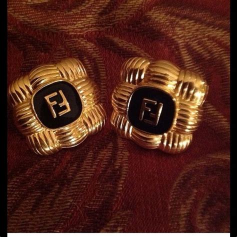 fendi fine jewelry|genuine Fendi earrings.